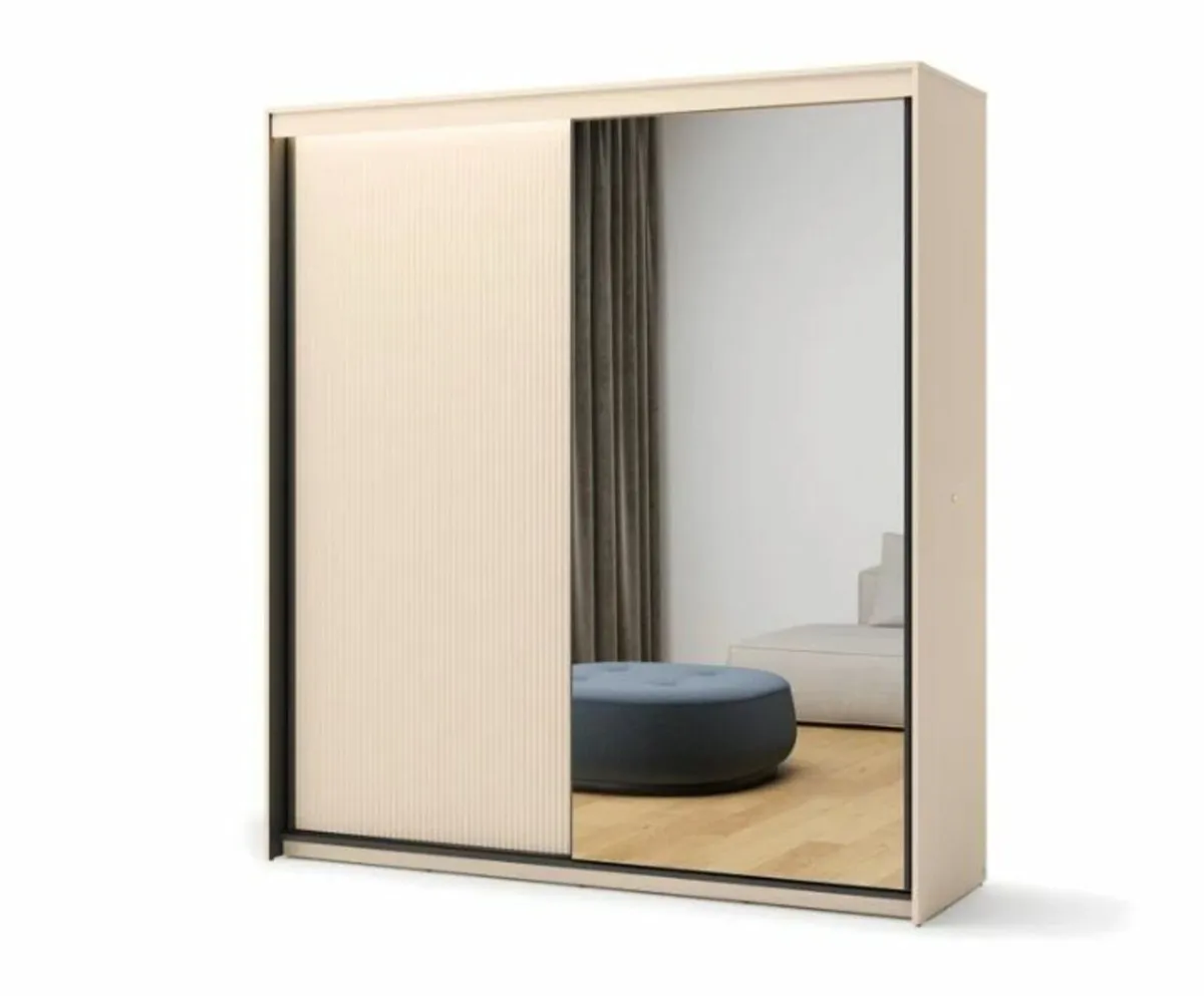 Trend 2m Sliderobe Beige.No deposit required ✨ - Image 1