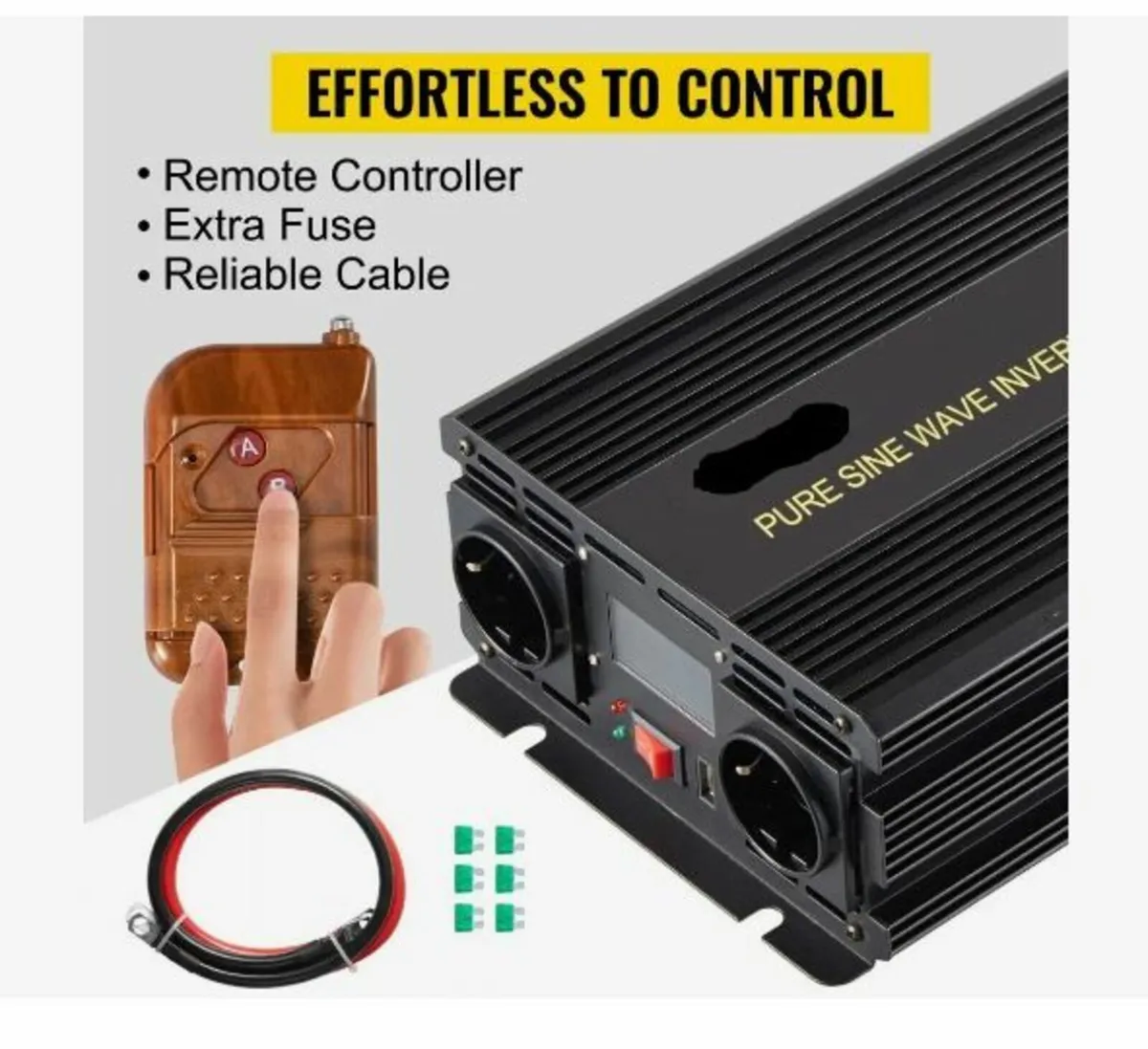 Pure Sine Wave Inverter 2500W Power Inverter - Image 4