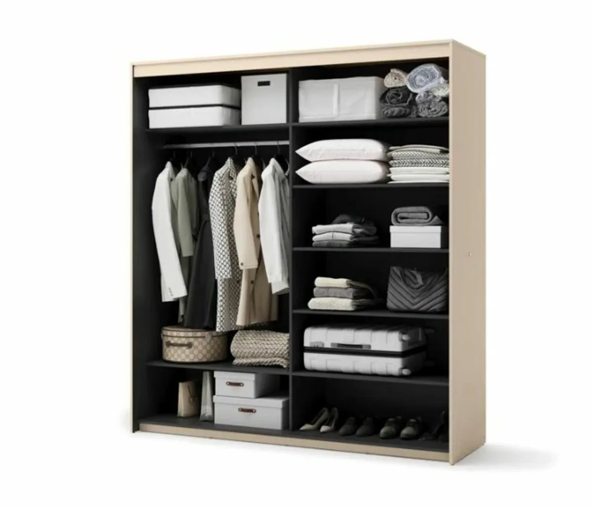 Trend 2m Sliderobe Beige.No deposit required ✨ - Image 3