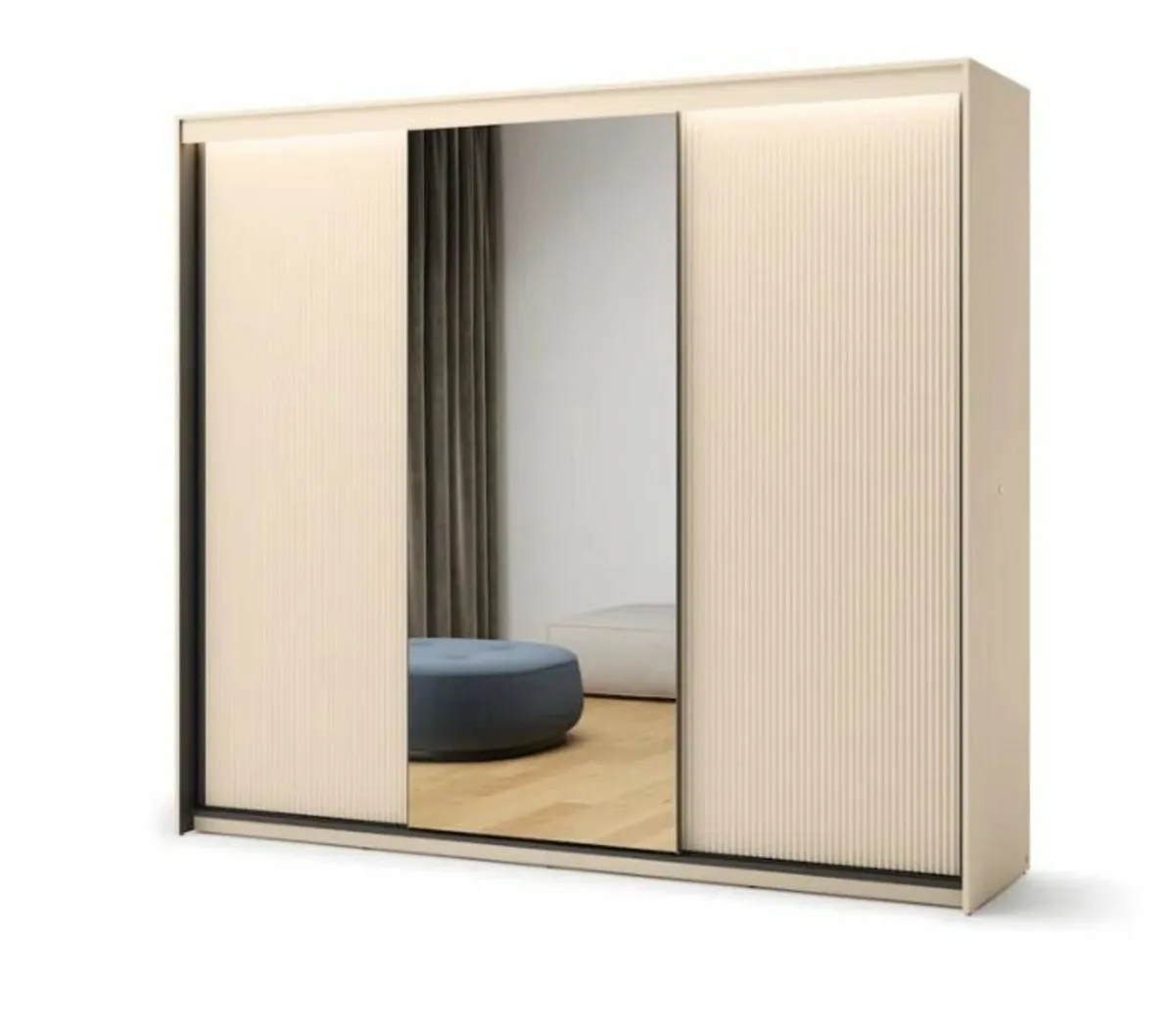 Trend 2.5 Sliderobe Beige.No deposit required ✨ - Image 2