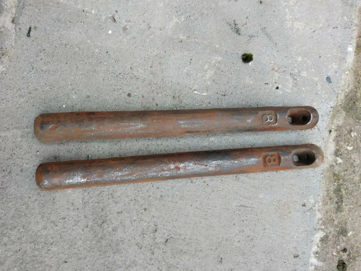 Vintage cast window weights