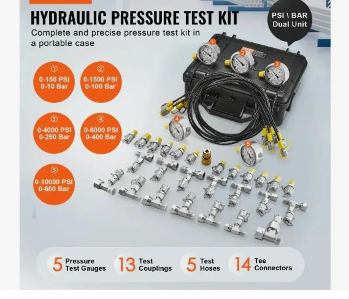 Hydraulic Pressure Test Kit - Image 4