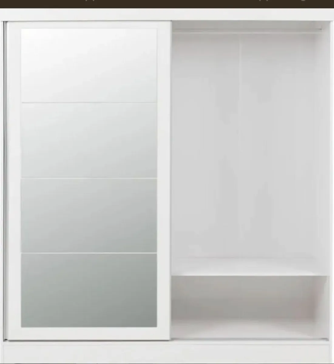 Nevada 2 Door Sliderobe 1.8m. Free home delivery - Image 3