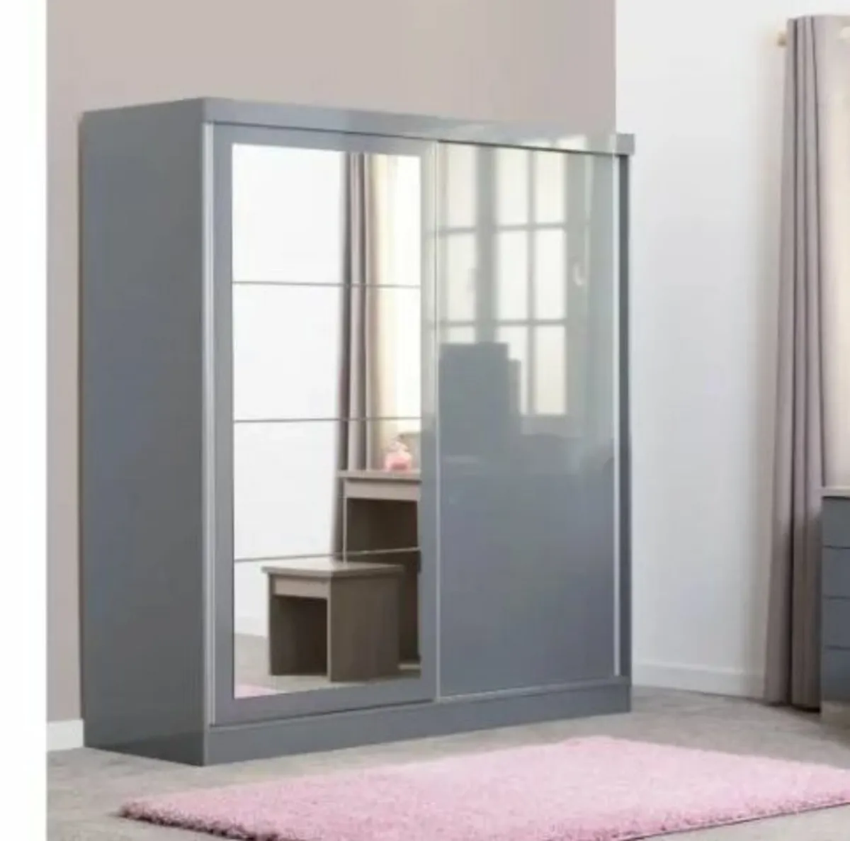 Nevada 2 Door Sliderobe 1.8m. Free home delivery - Image 1