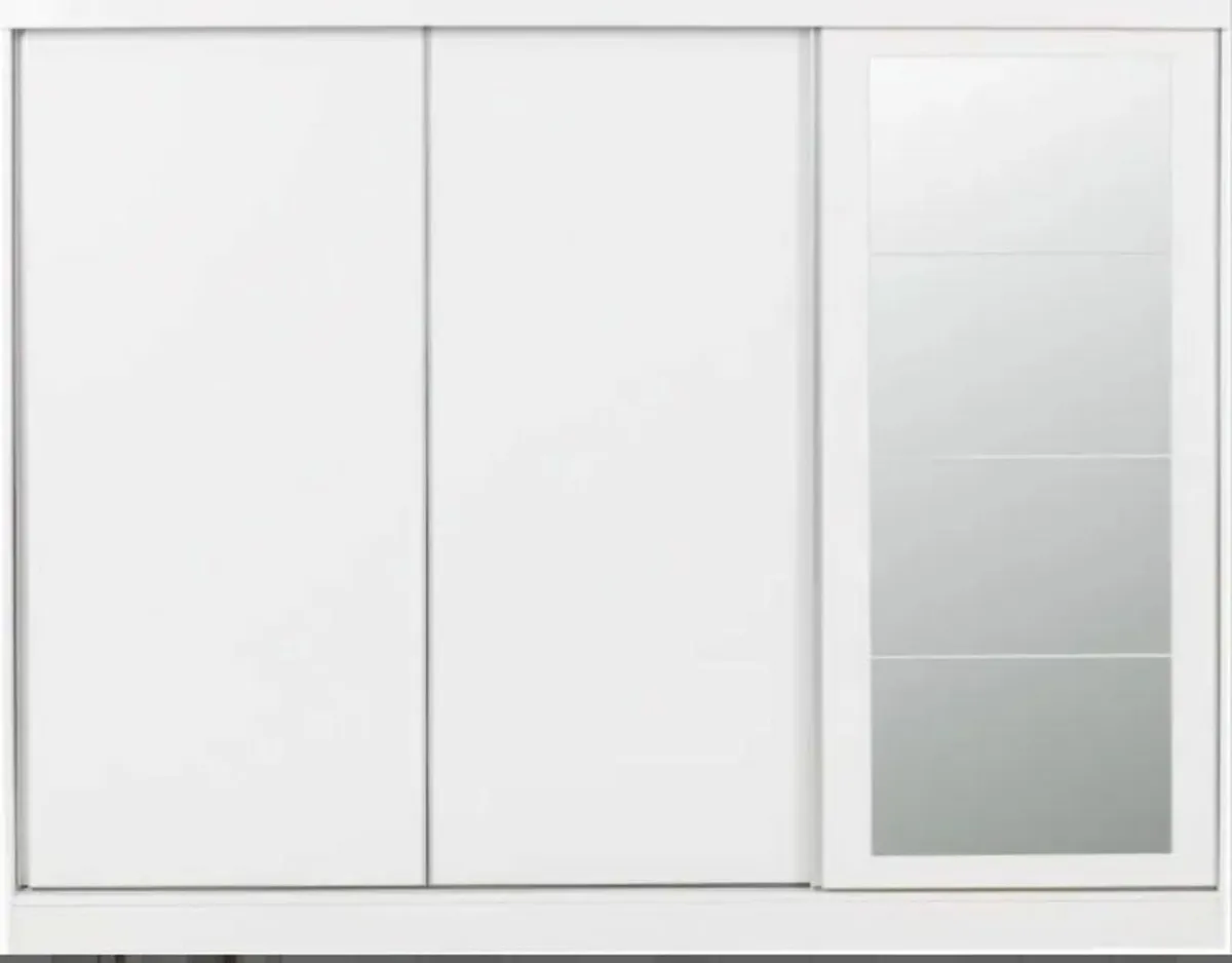 Nevada 3 Door Sliderobe 2.4m. No deposit required - Image 4