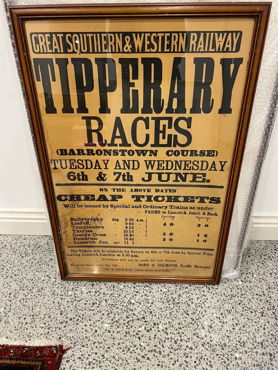 Antique poster