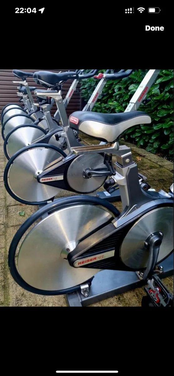 TOP BRAND KEISER M3 SPIN BIKES NXT TO NEW SAVE 2K - Image 1