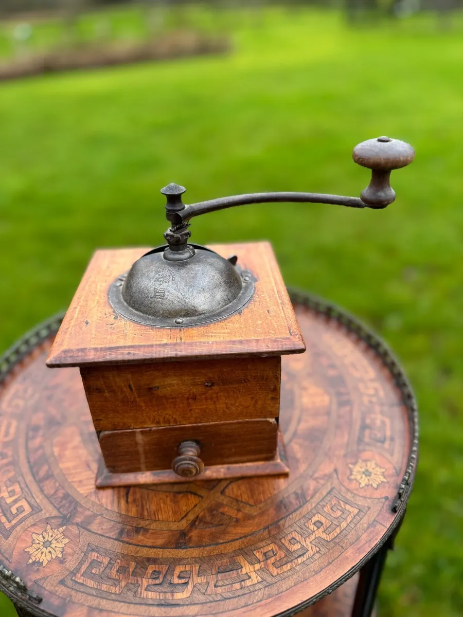 Antique coffee grinders. - Image 3
