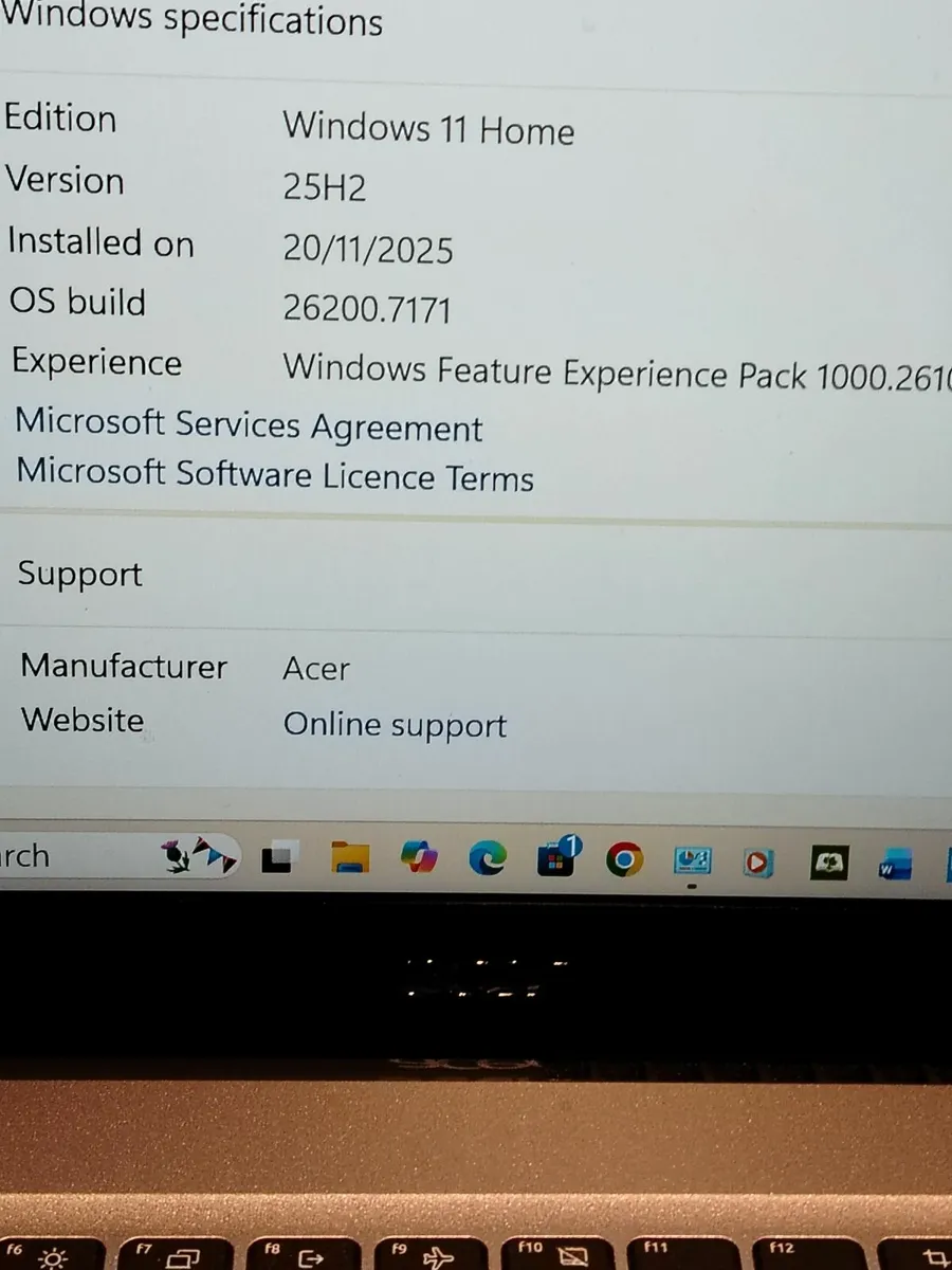 LAPTOP ACER ASPIRE 3 i7 - Image 3