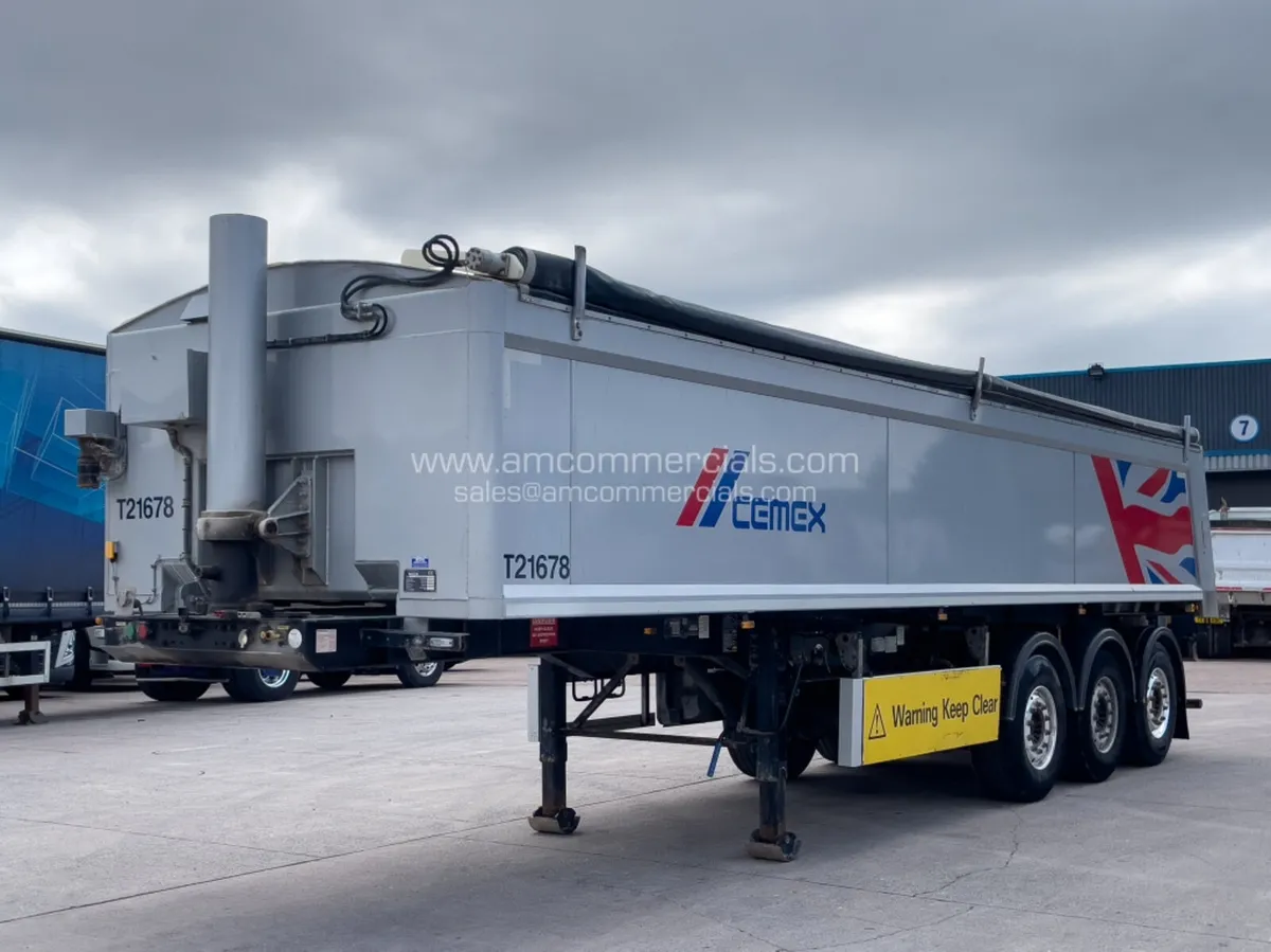 2017 WILCOX ALLOY AGGREGATE TIPPING TRAILER - Image 3