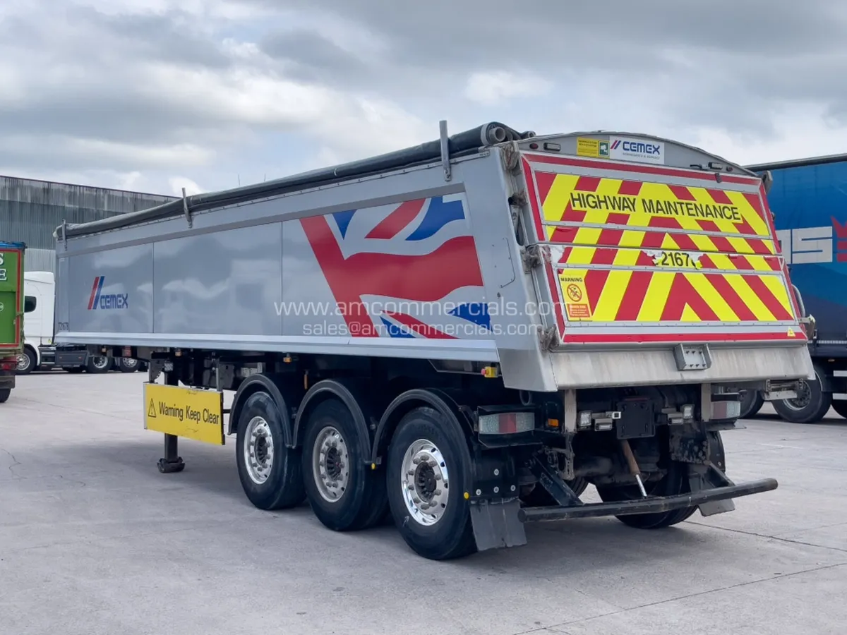 2017 WILCOX ALLOY AGGREGATE TIPPING TRAILER - Image 4