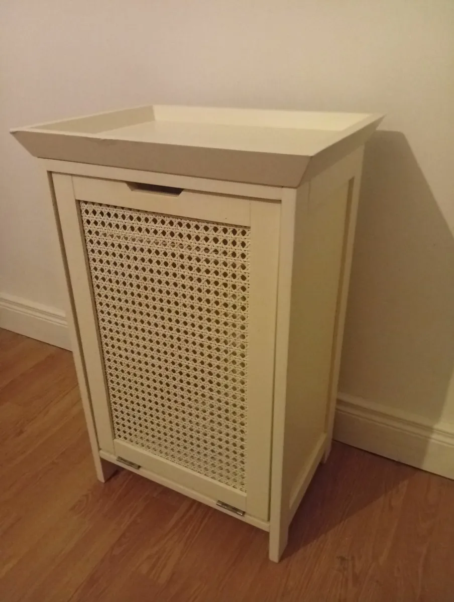 Wooden Laundry Quality Hamper Cabinet Unit - Image 1