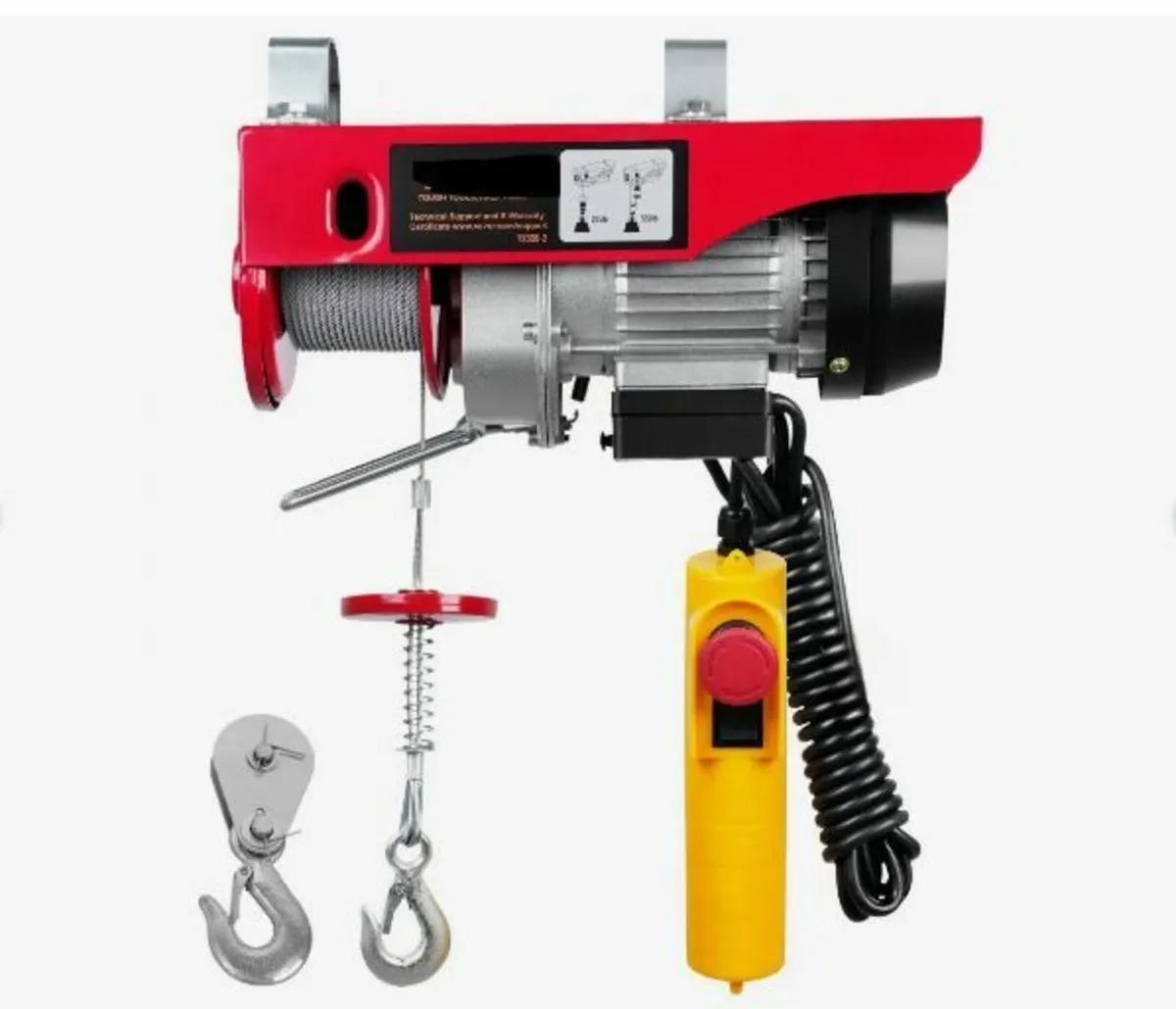 Electric Hoist, 249.5 kg Lifting Capacity, 510W - Image 1