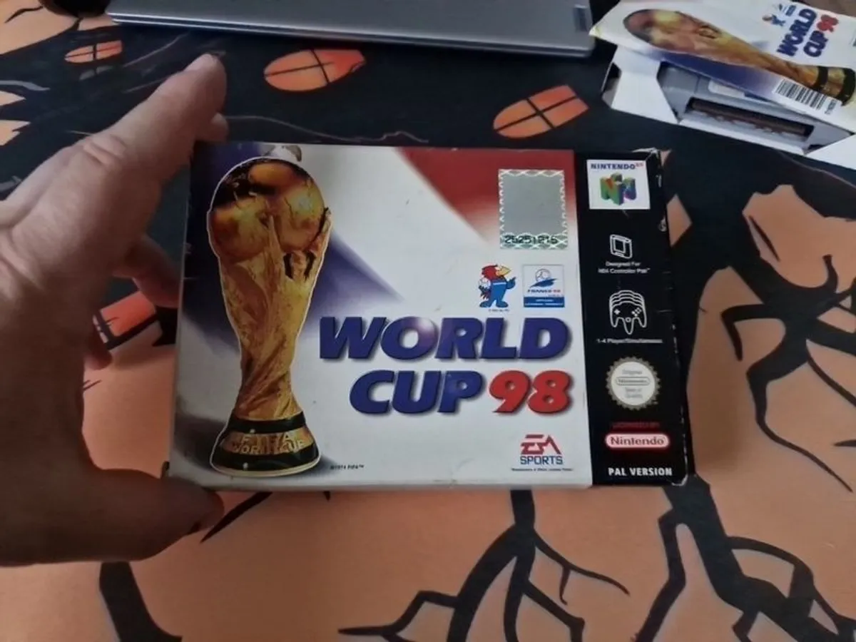 World Cup 98 1998 Nintendo 64 N64 Games Original - Image 2