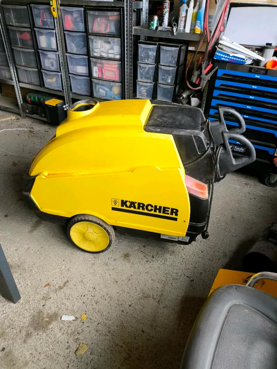 Karcher hot and cold power washer - Image 1