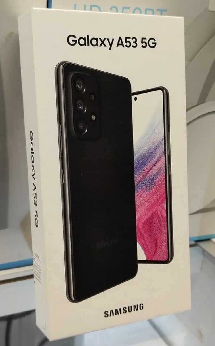 Samsung Galaxy A53 5G (Awesome Graphite, 6GB, 128GB) Dual Sim Unlocked Brand New - Image 2