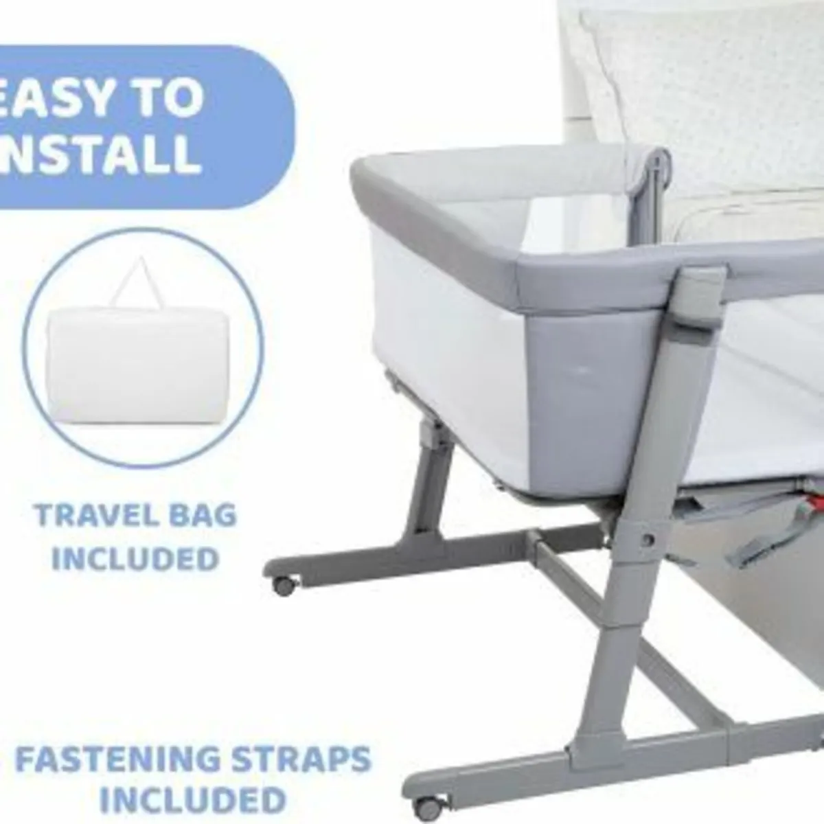 CHICCO NEXT2ME side-sleeping crib - Image 2