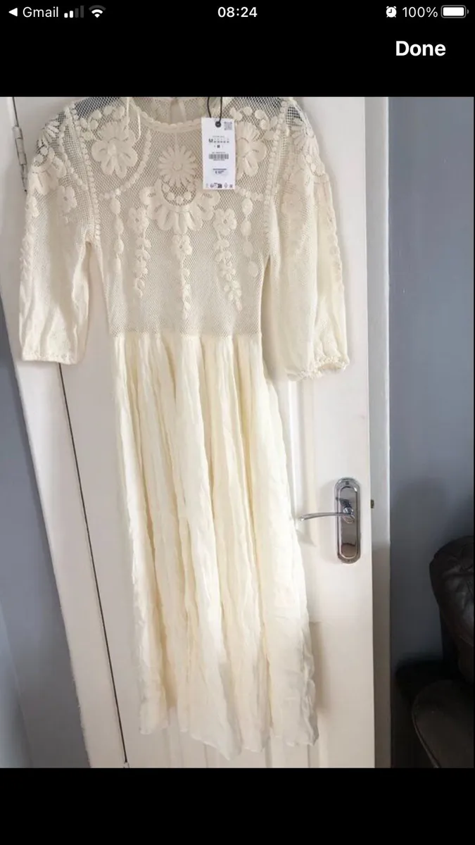 Ladies  BNWT Zara dress size M €35 - Image 1