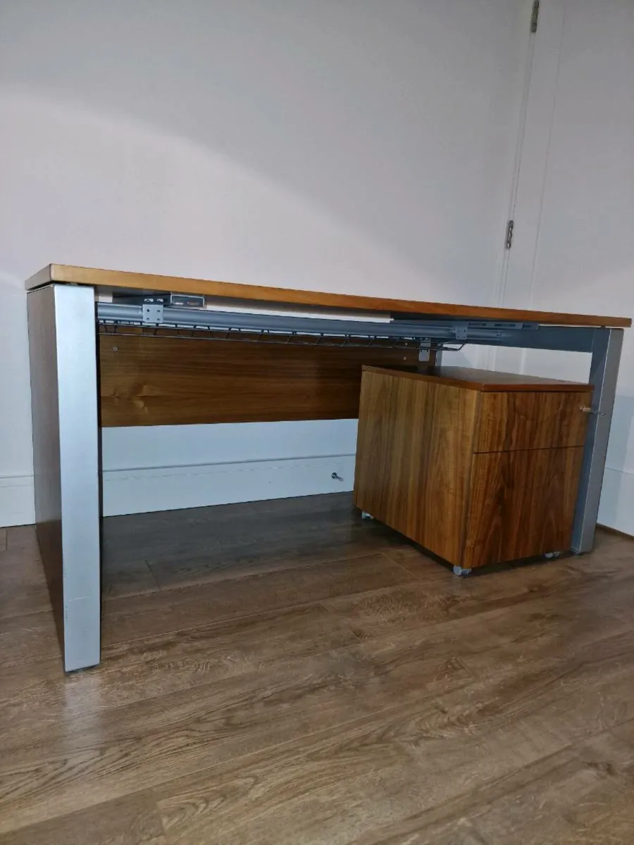 Wooden Office Desk - Image 2