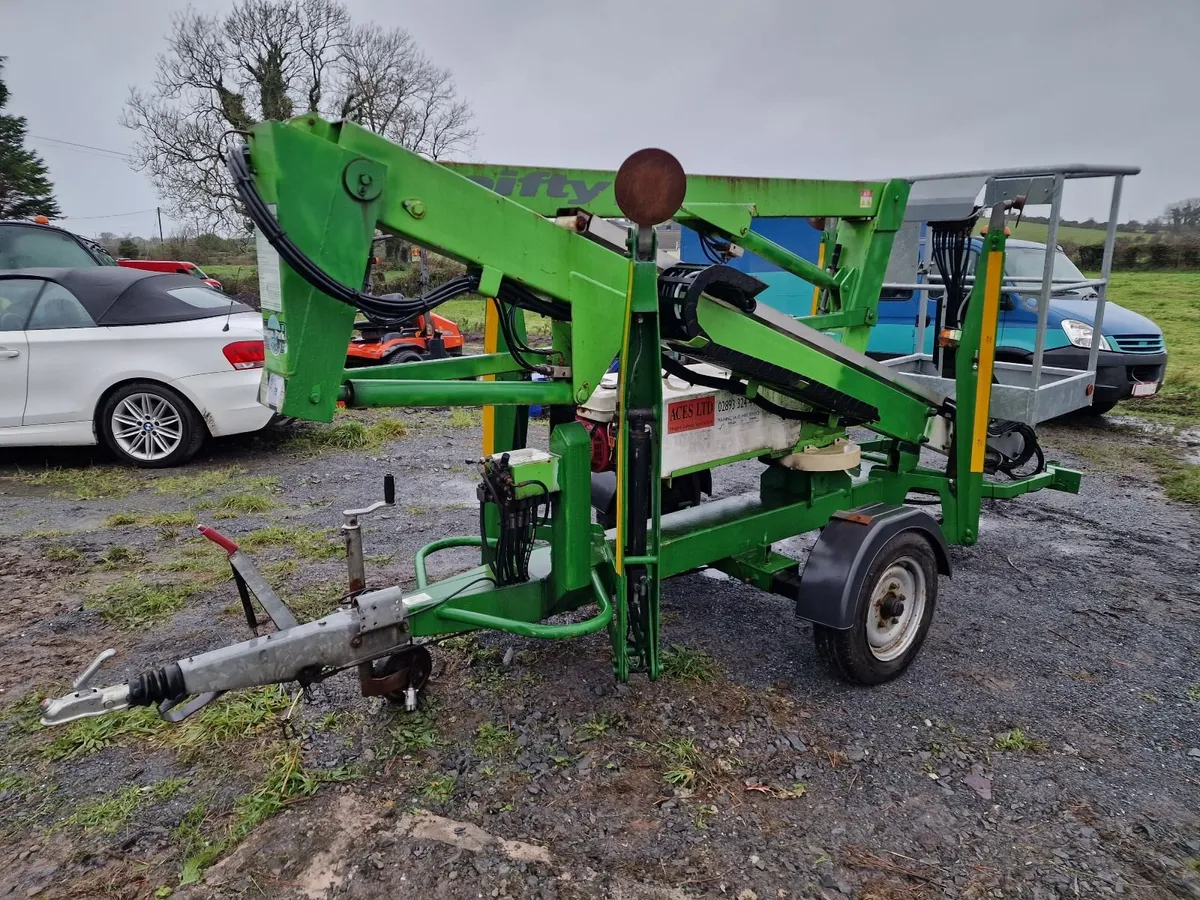 Niftylift 120 Boom Lift Cherry Picker Cherrypicker - Image 1