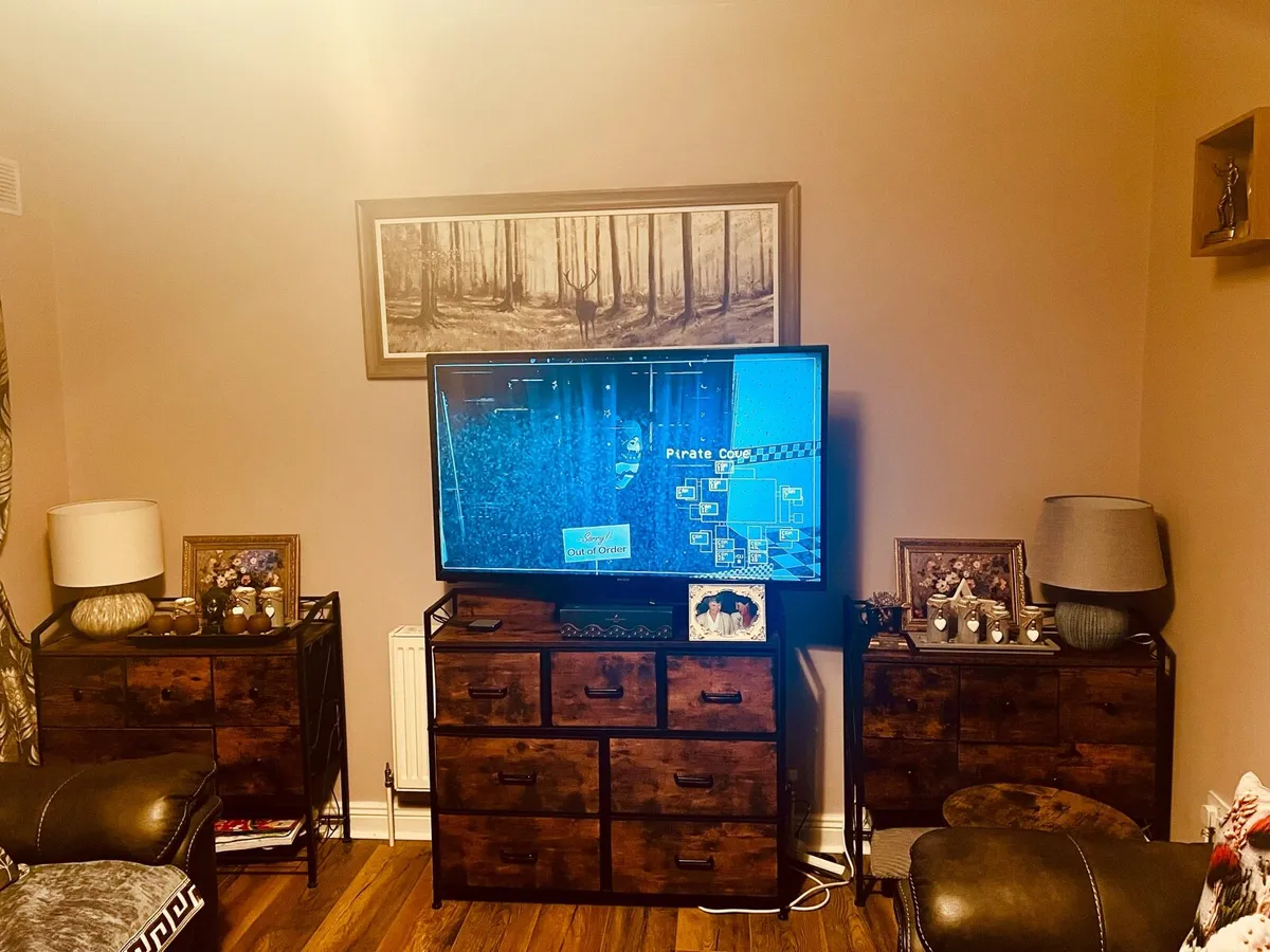 3 beautiful wood effect sideboards - Image 4