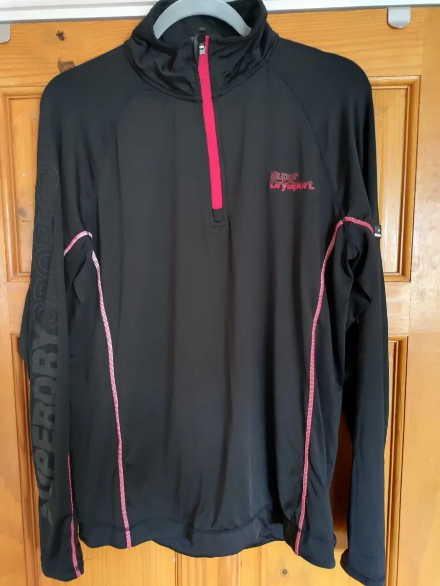 SuperDry Sport Athletic L/S training top XXL - Image 1