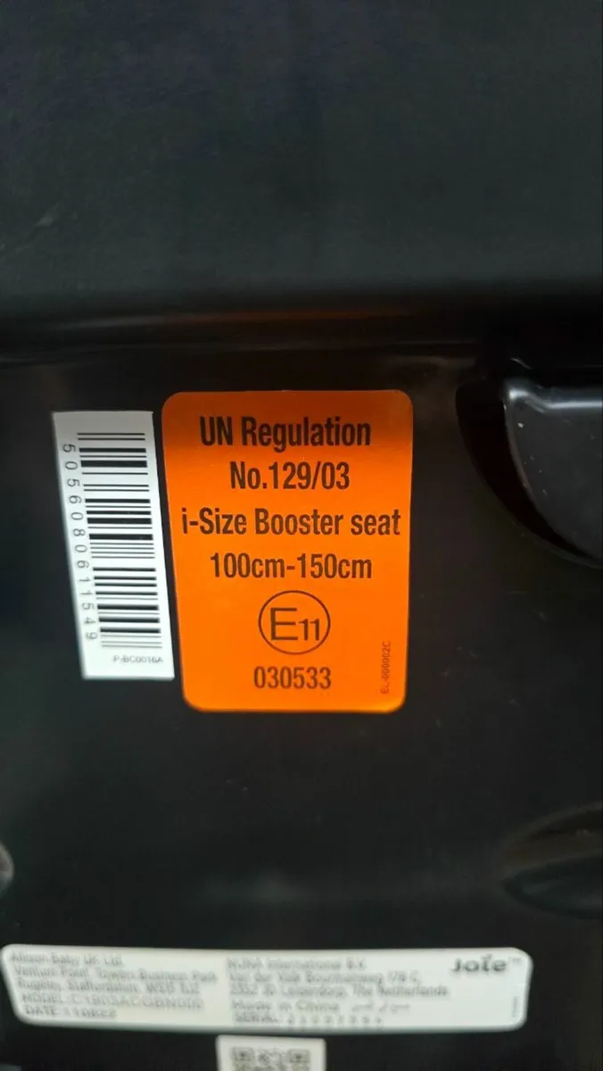 unused joie booster seat - Image 4