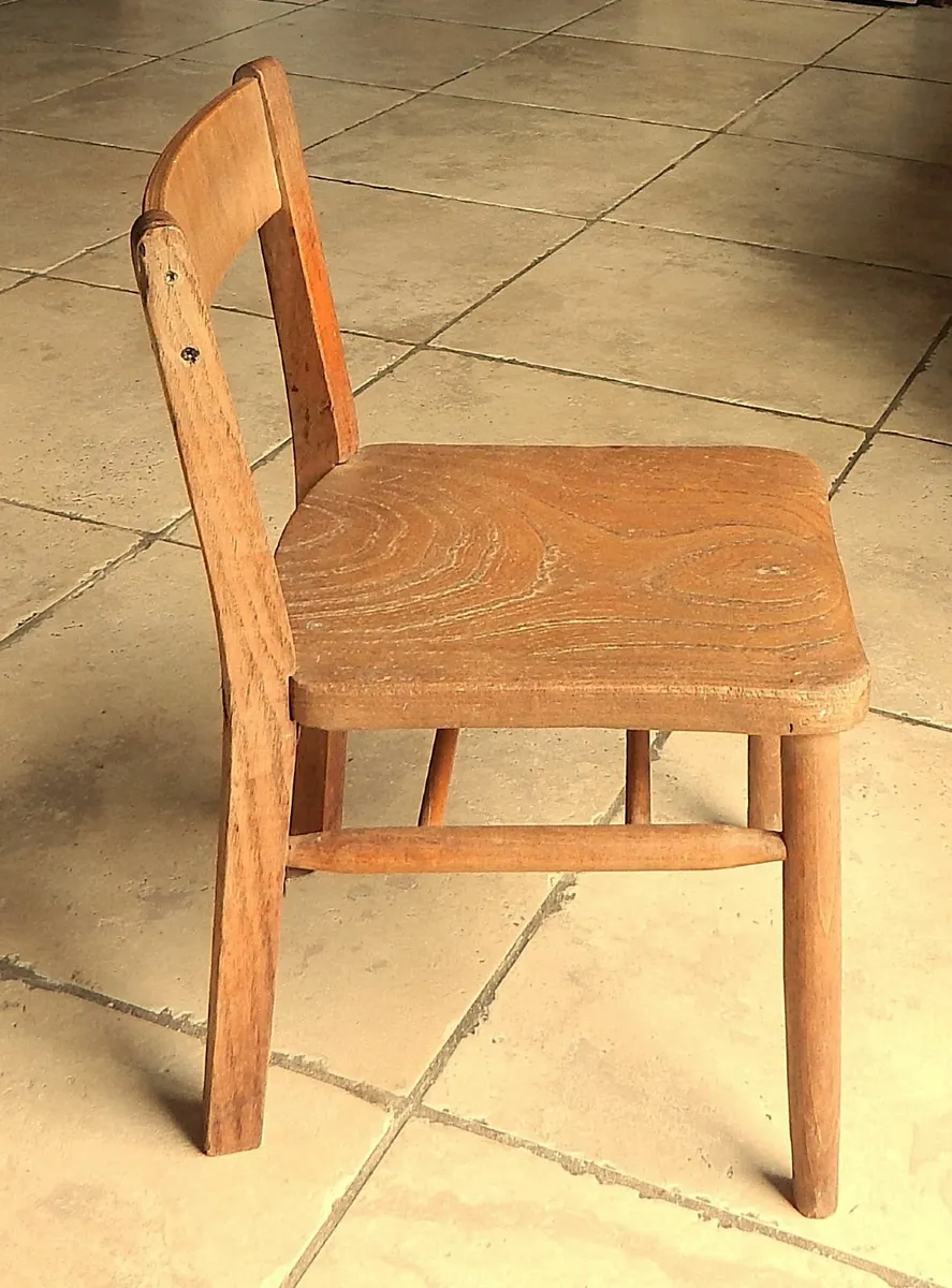 Handmade Oak Children’s Chair - Image 2