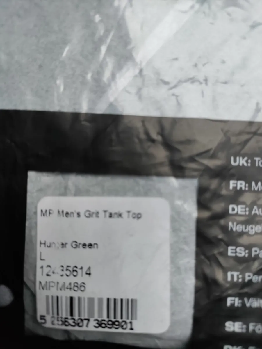 MyProtein Grit Tank x2 L New - Image 2