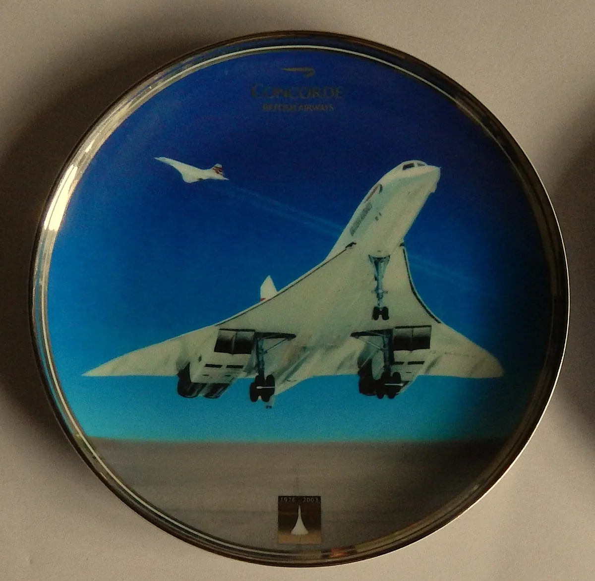 2 Concorde Limited Edition Collector Plates - Image 2