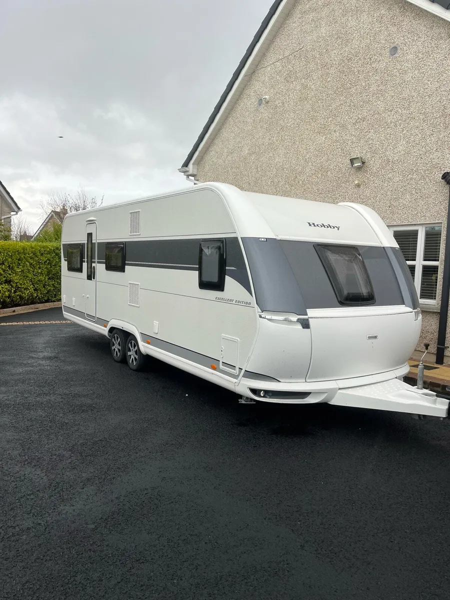 Hobby excellent 5 berth luxury caravan 2024 - Image 1