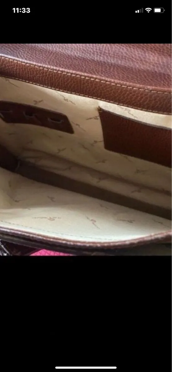 Leather Laptop Bag/ Satchel/ Briefcase - Image 3