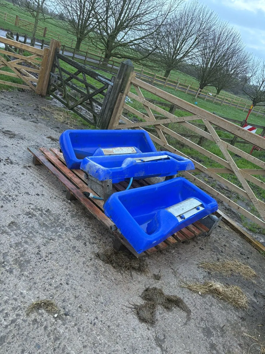 3 Delaval tip over drinkers - Image 2