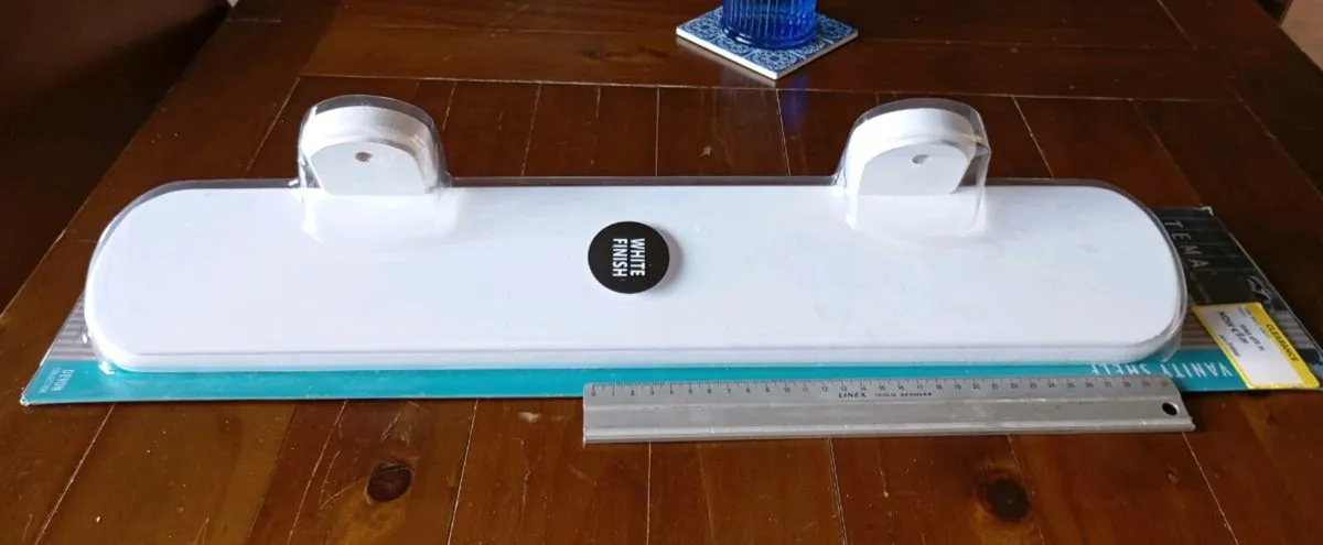 White Vanity Shelf - Image 2