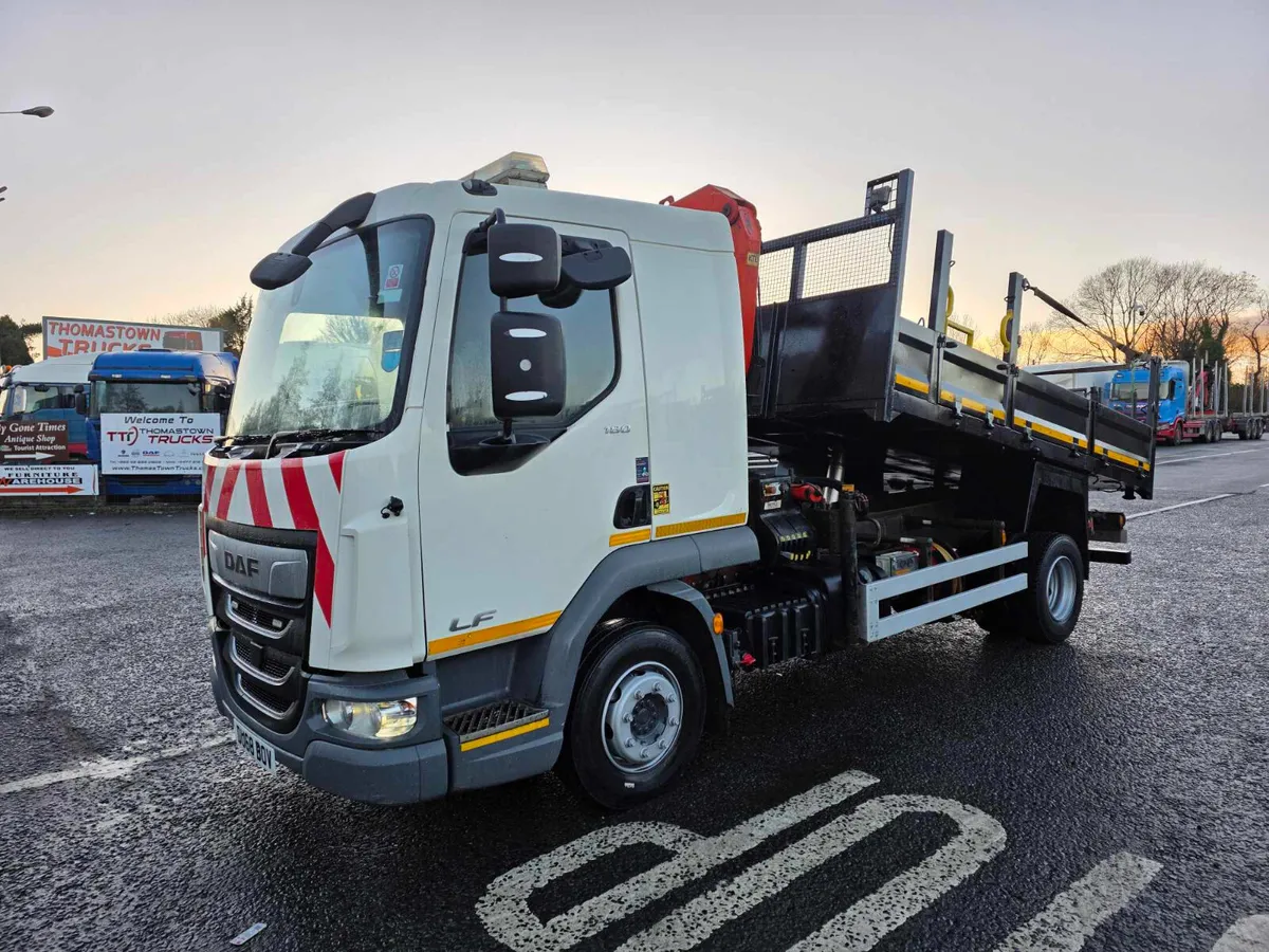 2018 Daf LF180 10 ton insulated steel tipper - Image 2