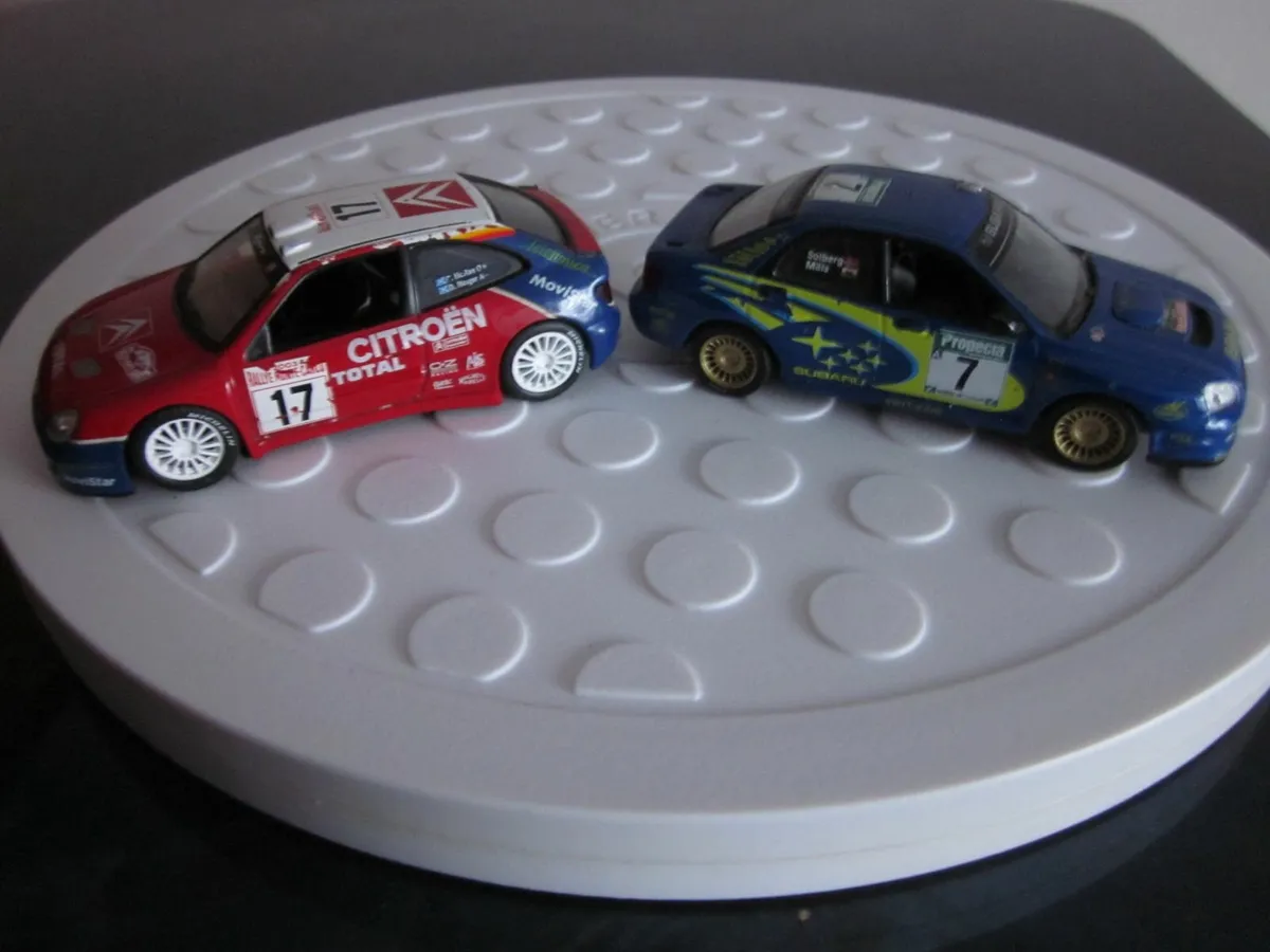 Two WRC Toy Rally Cars - Image 2