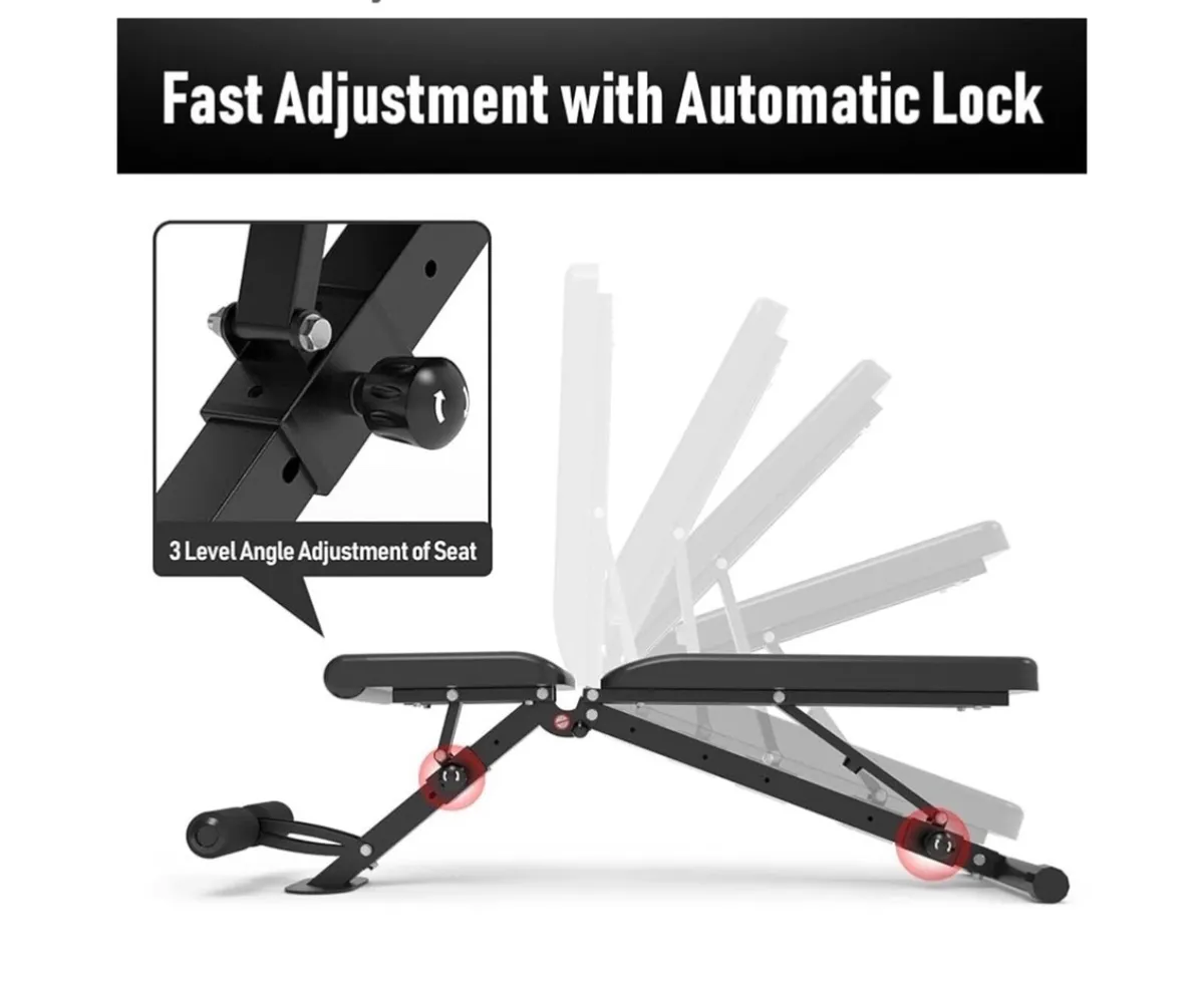 Leike fitness Adjustable Sports Machine Equipment - Image 3