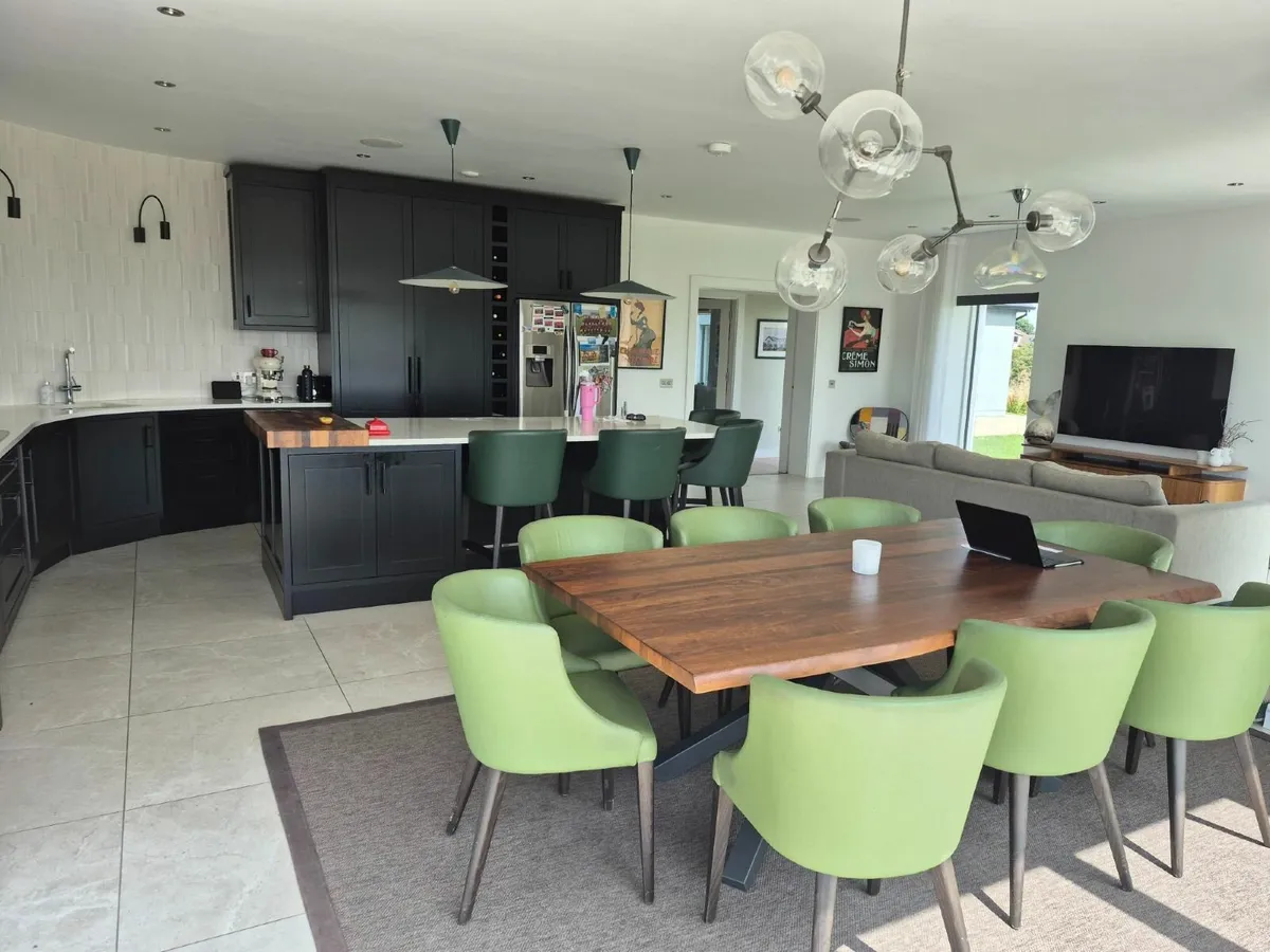 DINING CHAIRS ITALIAN HIGH QUALITY GREAT CONDITION - Image 1