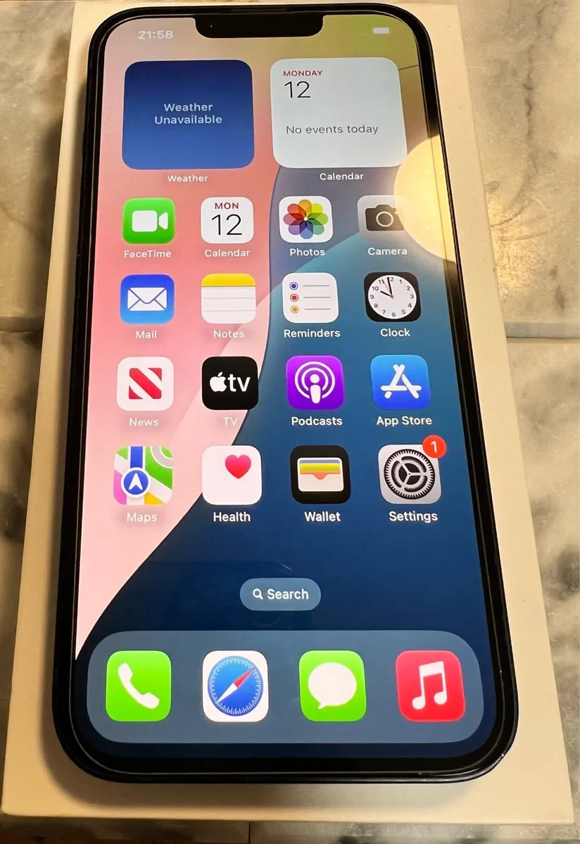 IPhone 13 Midnight Blue 128Gb - Image 1
