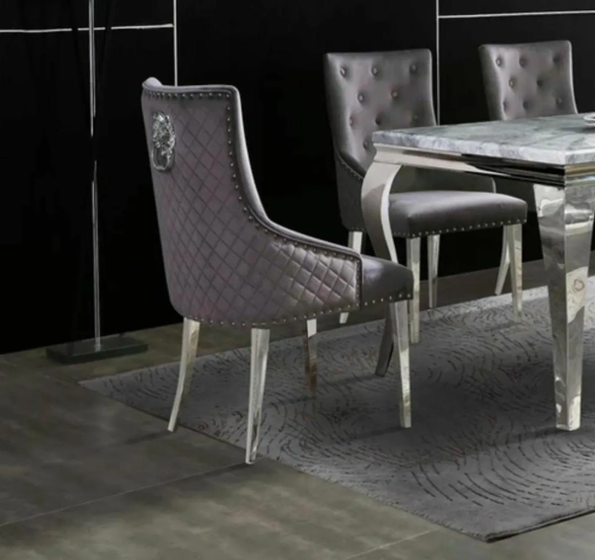 Two Dining chairs - Image 4