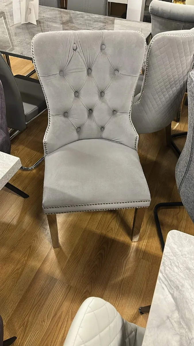 Two Dining chairs - Image 1