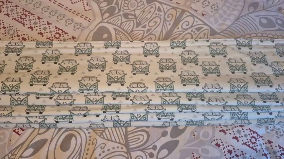 VWVan Custom Made.Roman Blind with fittings. - Image 2