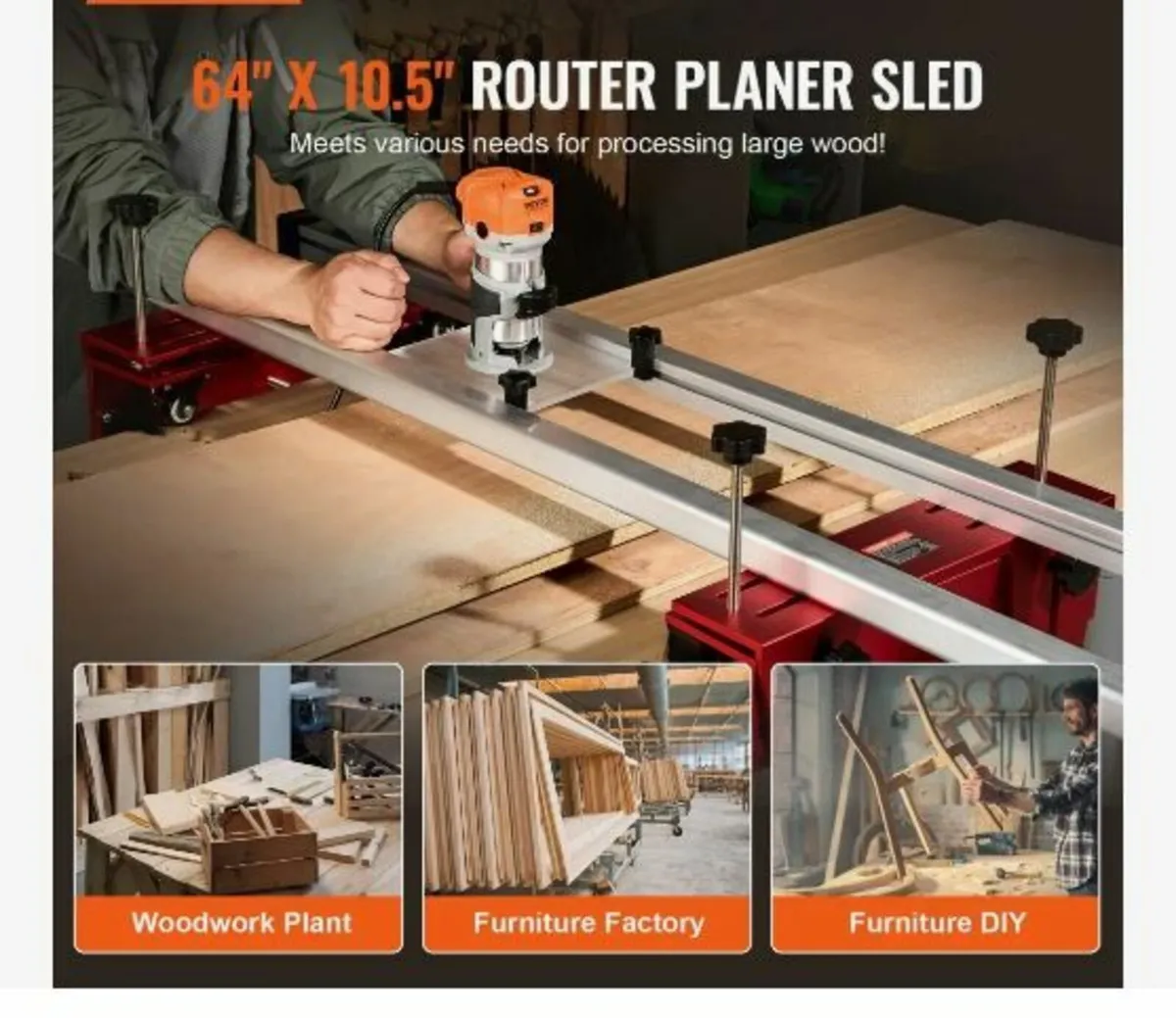 Router Sled, 64 inches/162.6 cm - Image 2