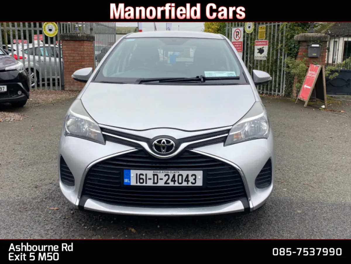 2016 Toyota Yaris 1.0 Petrol NCT 01-2028 - Image 3