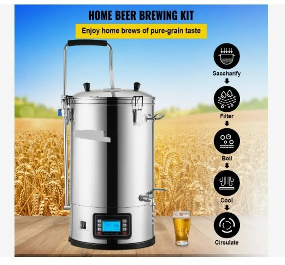 Electric Brewing System, 8 Gal/30 L - Image 2