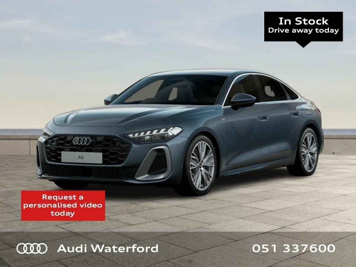 Audi A5 E-Hybrid Quattro S Line from €655 per mont - Image 1