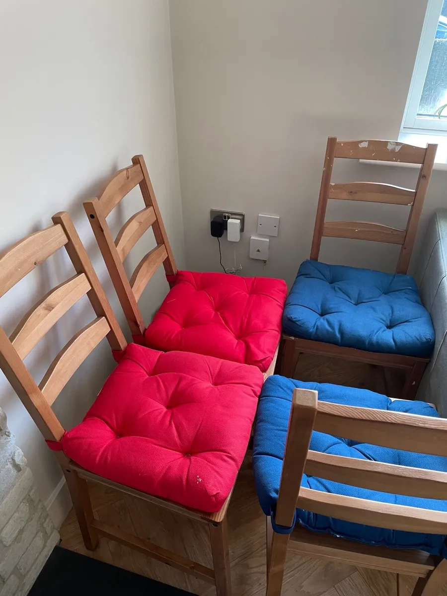 IKEA dining table and chairs - Image 2