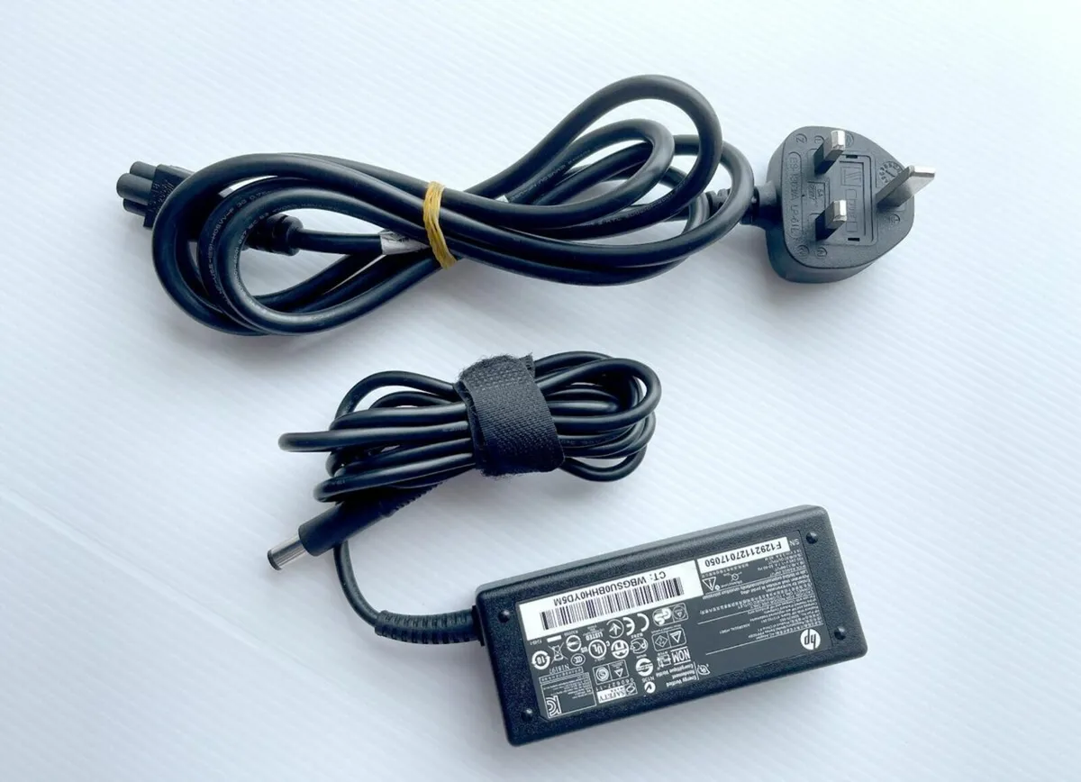 HP Laptop Charger Adapter 65 Watts - Image 1