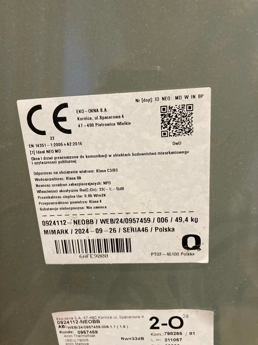 New unused tilt and turn window - Image 3