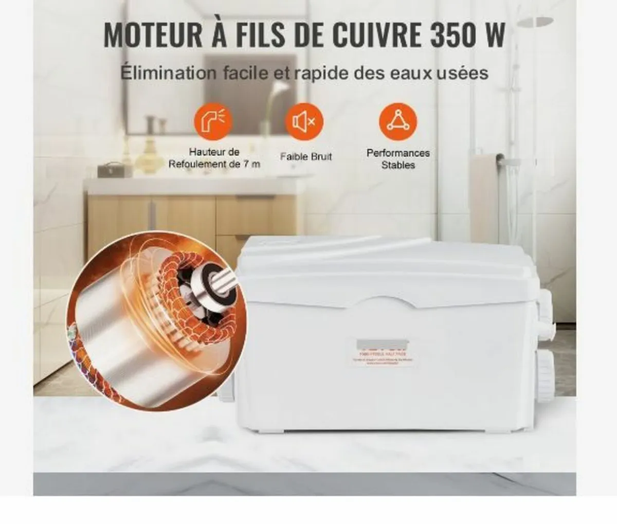 Macerator Pump, 350W - Image 3